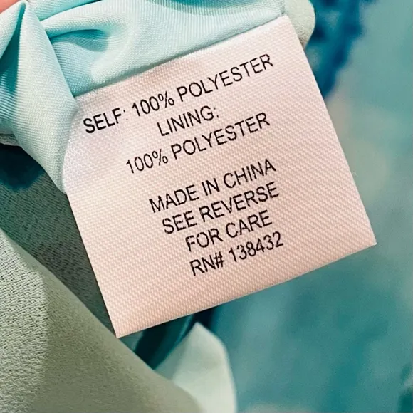Modcloth Green Blue Floral Fit Flare Halter Cocktail Mini Midi Dress Medium