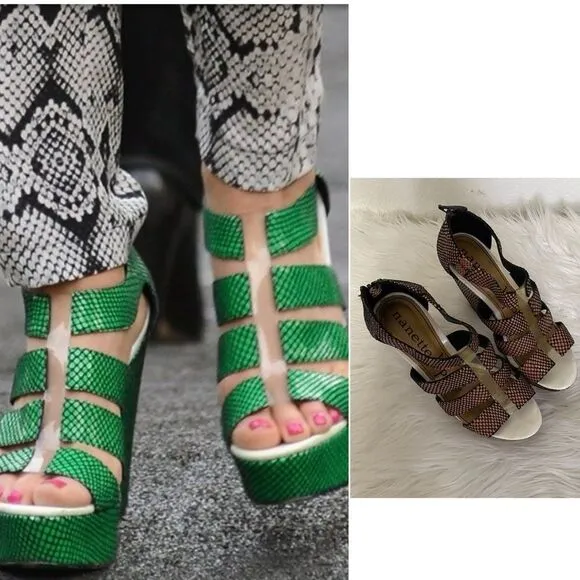 Nanette Lepore Addicted To You Runway Wedge 8
