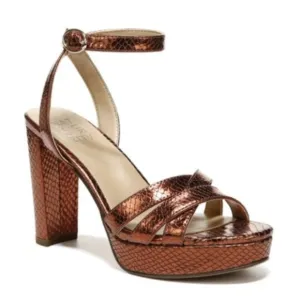 NATURALIZER Mallory Ankle Strap Sandals Women's Shoes (WIDE)