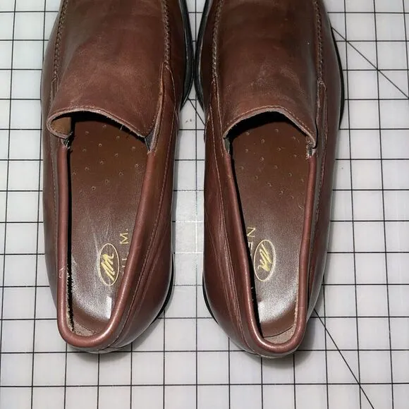Neil‎ M Men's Shoes 11 EEE NM121517 Premier Slip On COGNAC Shoes EUC