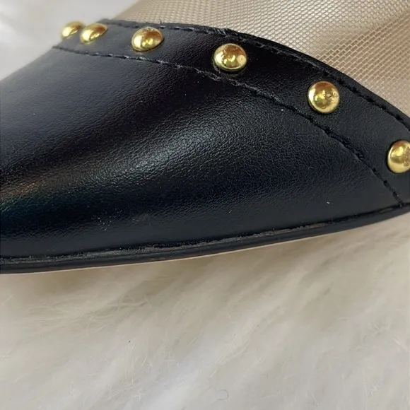 Neiman Marcus “Gertrud” Studded Flats