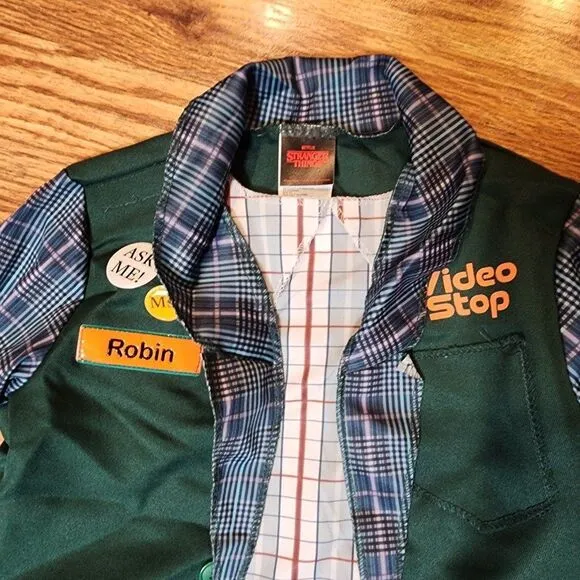 Netflix Stranger Things - Robin Childs Costume size Large (10-12)
