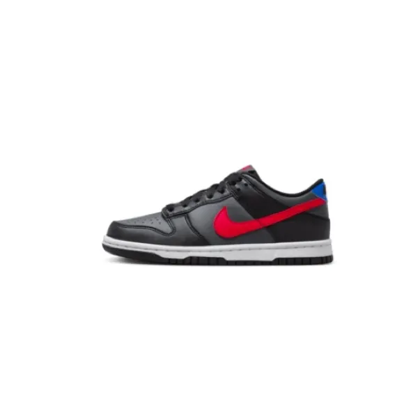 NEVER WORN…Nike Dunk Low Black/White/Racer Blue/University Red