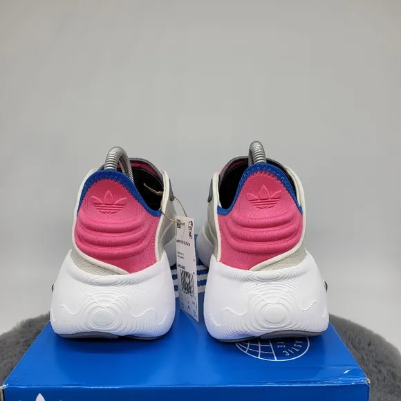 New Adidas adiFOM SLTN 'Cream Pink White' Women's Running Shoes Size 7