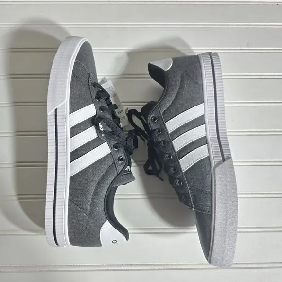 NEW Adidas Mens Daily 3.0 Black White Skateboarding Shoes Size 11 FW7033