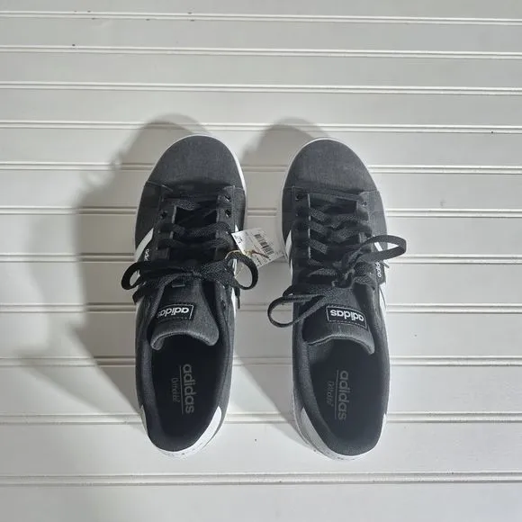 NEW Adidas Mens Daily 3.0 Black White Skateboarding Shoes Size 11 FW7033