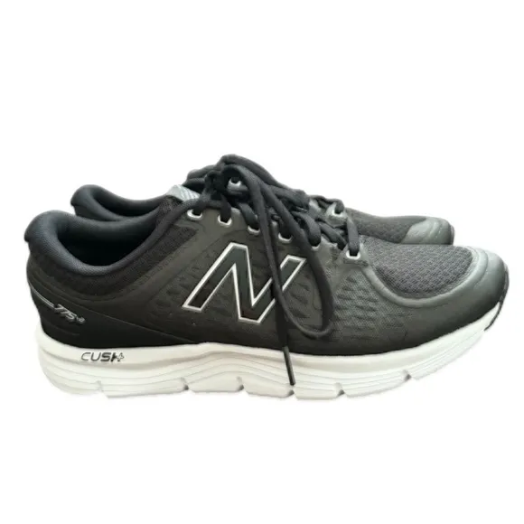 New Balance M775LT2 Men's Black Lace Up Low Top 775V2 Running Shoes Size 8.5