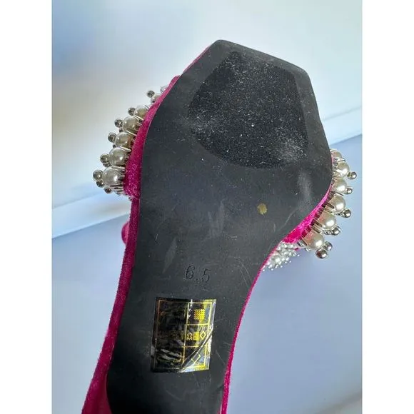 New Jeffrey Campbell Portia Pearl Heels Size 6.5