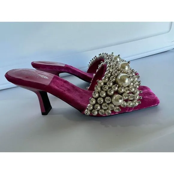 New Jeffrey Campbell Portia Pearl Heels Size 6.5