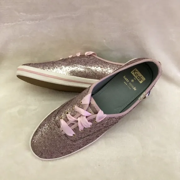 NEW Keds x Kate Spade Glitter Sneakers