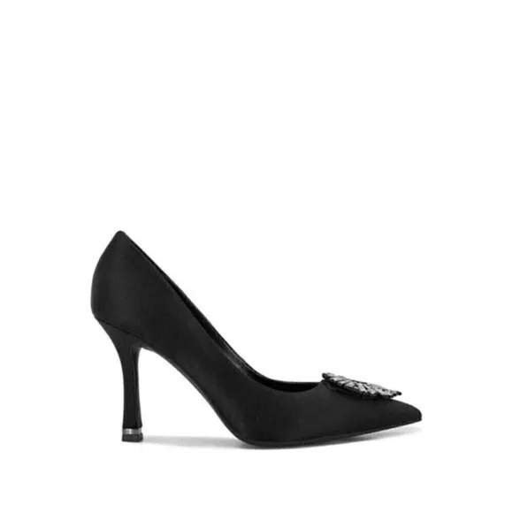 New Kenneth Cole New York Women's Pointed-Toe Pump  Romi Starburst Black shoes 8