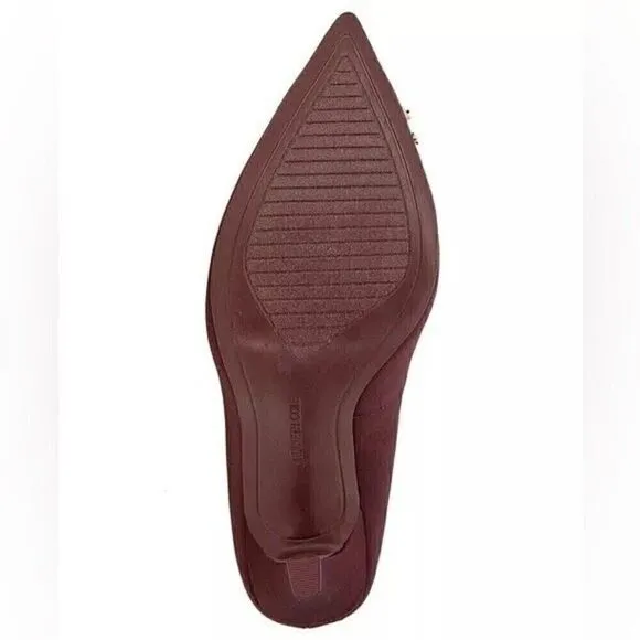 New Kenneth Cole New York Women's Romi Starburst Pump high heels wine shoes 7M