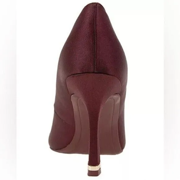 New Kenneth Cole New York Women's Romi Starburst Pump high heels wine shoes 7M