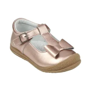 NEW L'AMOUR girl's emma mary jane shoes in rosegold