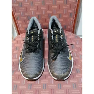 New Men's 13 Nike Zoom Infinity Tour 2 Golf Shoes Black Gold FD0217-003