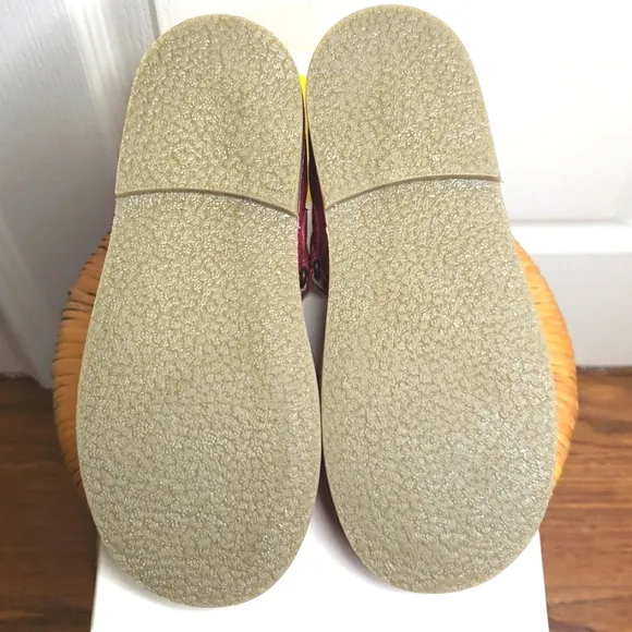 NEW MINI BODEN GIRLS 32 LEATHER T-BAR SHOES