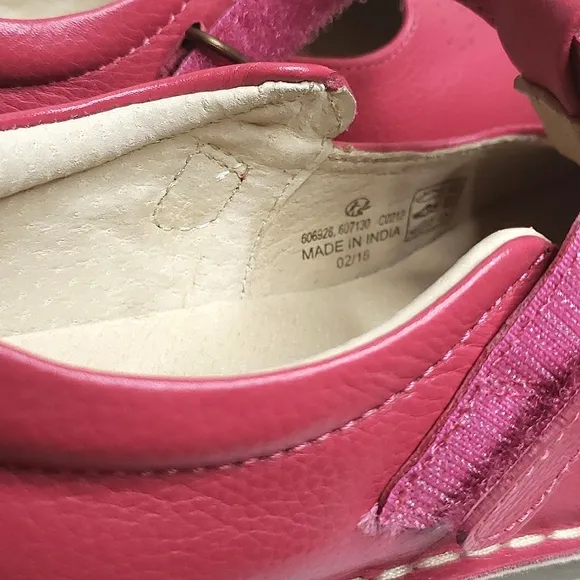 NEW MINI BODEN GIRLS 32 LEATHER T-BAR SHOES