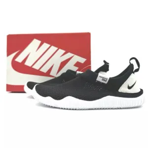 NEW Nike Aqua Sock 360 Shoes Toddler Kid's 943759-003 Black White Sizes 8 9 10