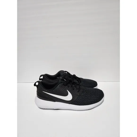 New Nike Roshe G Men's Golf Shoes - Spikeless Black/White CD6065-001 Mens Size 8