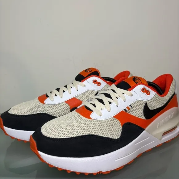 New Nike Systm Oregon State Beavers Air Max Size 14 Shoes Sneaker Black Orange