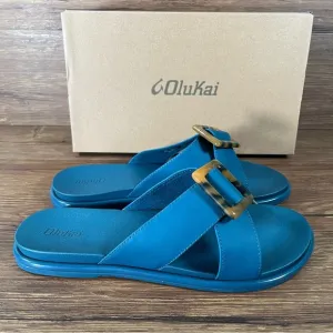NEW OKUKAI LA ‘I Slides Sandals Women’s Size 10 Shoes Flats