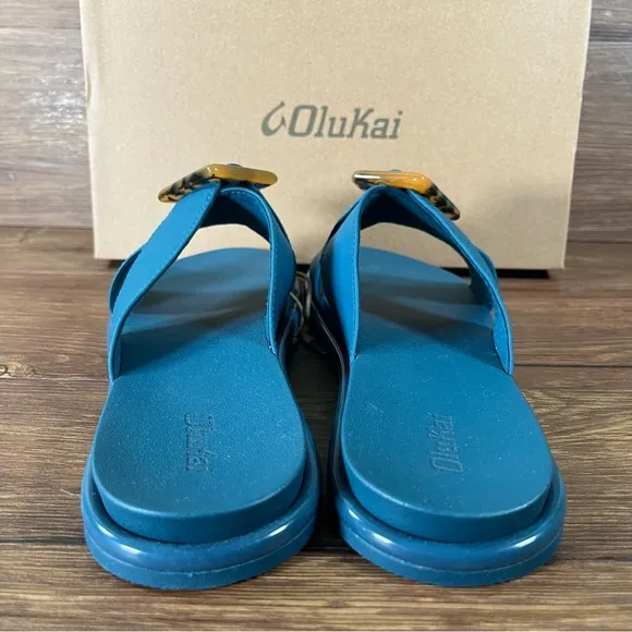 NEW OKUKAI LA ‘I Slides Sandals Women’s Size 10 Shoes Flats