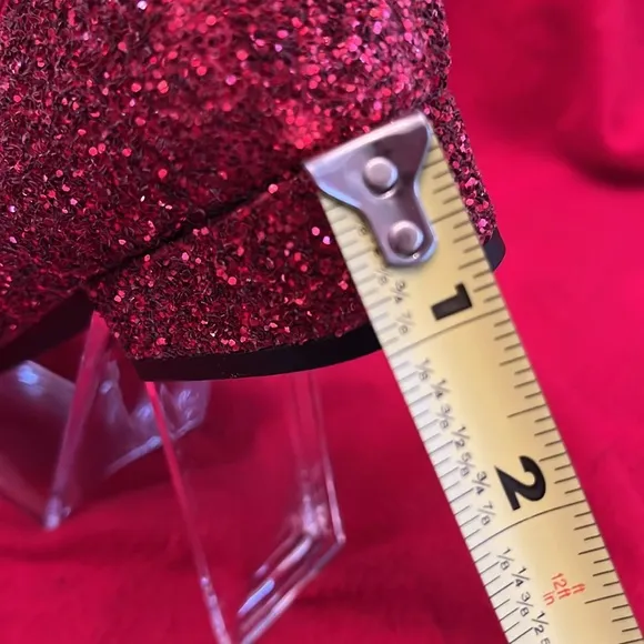 New Red Glitter Girls shoes
