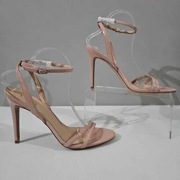 NEW Sam Edelman Gemmie Heel Stiletto Sandal Sunrise Blush Size 10.5