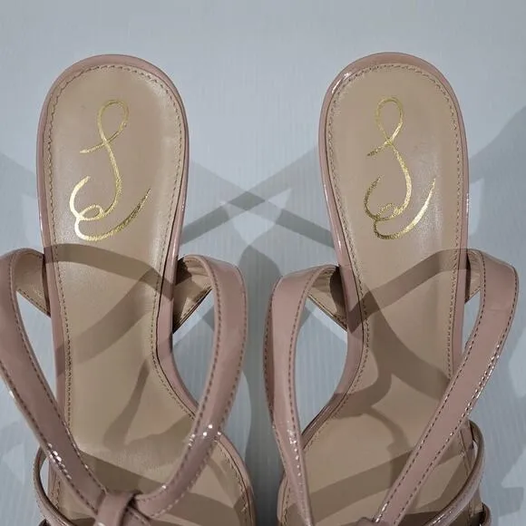 NEW Sam Edelman Gemmie Heel Stiletto Sandal Sunrise Blush Size 10.5