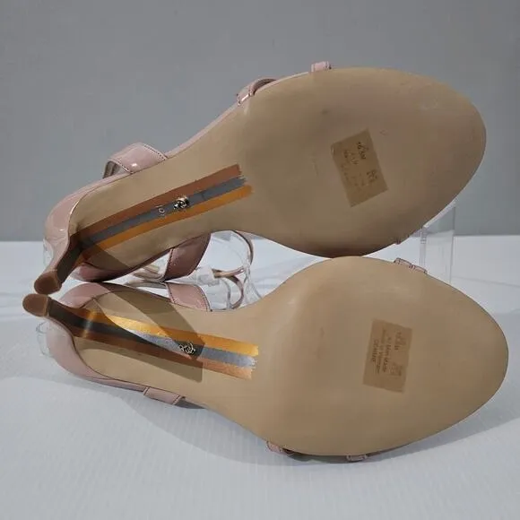 NEW Sam Edelman Gemmie Heel Stiletto Sandal Sunrise Blush Size 10.5
