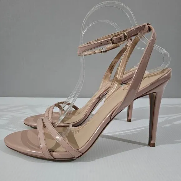 NEW Sam Edelman Gemmie Heel Stiletto Sandal Sunrise Blush Size 11