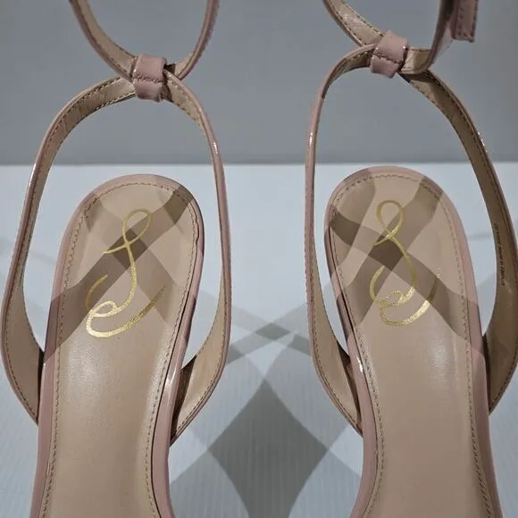 NEW Sam Edelman Gemmie Heel Stiletto Sandal Sunrise Blush Size 11