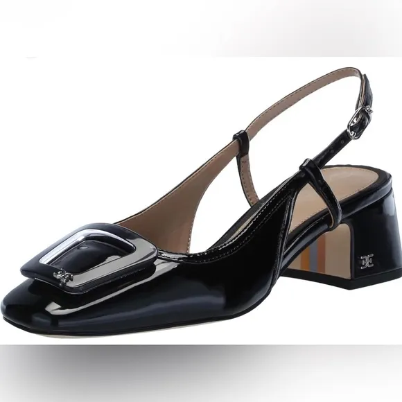 🌸NEW Sam Edelman Women’s Sz 9 With Box. Elegant Black Slingback Women's Shoes
