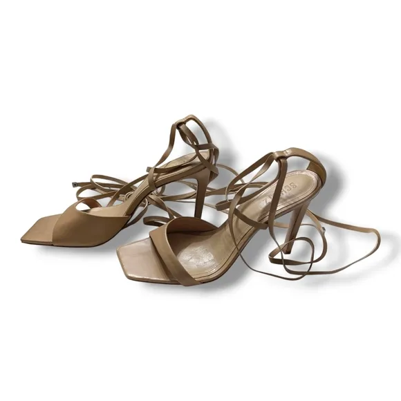NEW Schutz Bryce Nappa Leather Sandal FLAWED Sz 9.5B