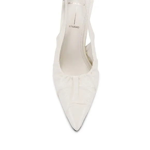 NEW size 39 ivory bridal slingback pumps