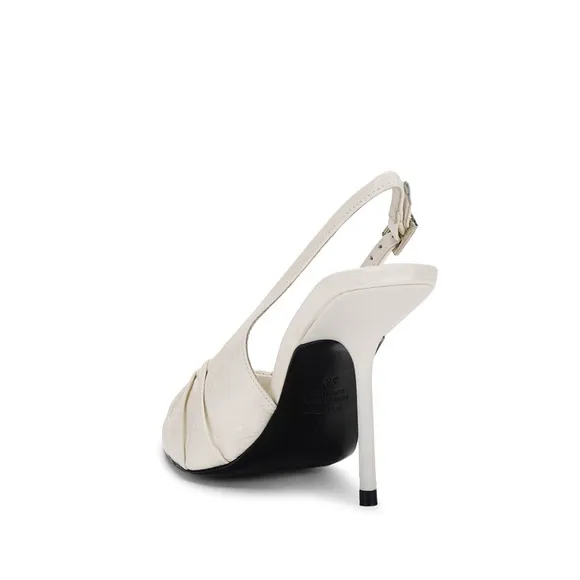 NEW size 39 ivory bridal slingback pumps