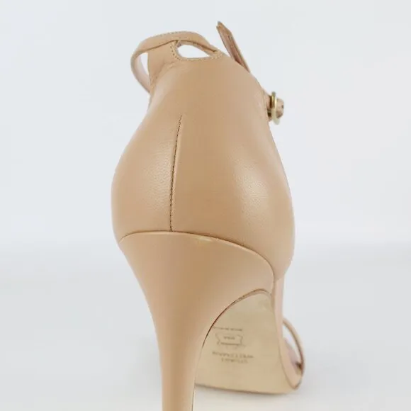 New Stuart Weitzman Nudistsong Ankle Strap Leather Sandals -Wedding, Party, Work