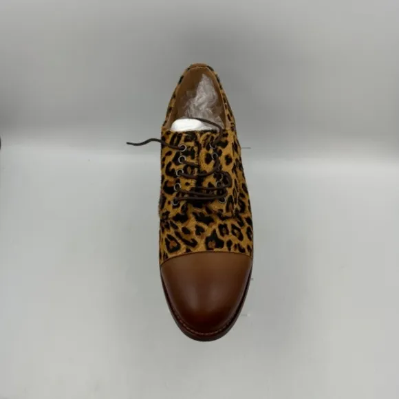 NEW Tokiyos Cheetah Print Dress Oxford Shoes EUR 43