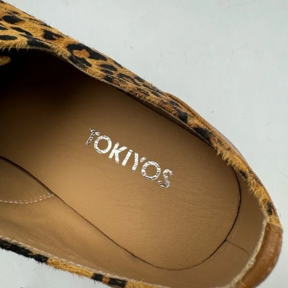 NEW Tokiyos Cheetah Print Dress Oxford Shoes EUR 43