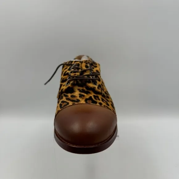 NEW Tokiyos Cheetah Print Dress Oxford Shoes EUR 43