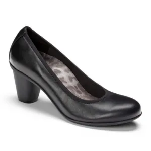 New Vionic Mabrey Black Career Pumps Heels SZ 10 Shoes