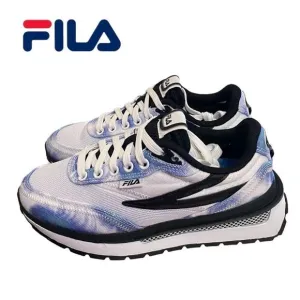 NEW Fila Women's Renno Tie Dye Blue Black Tennis Shoes Sneakers 5 7.5 8