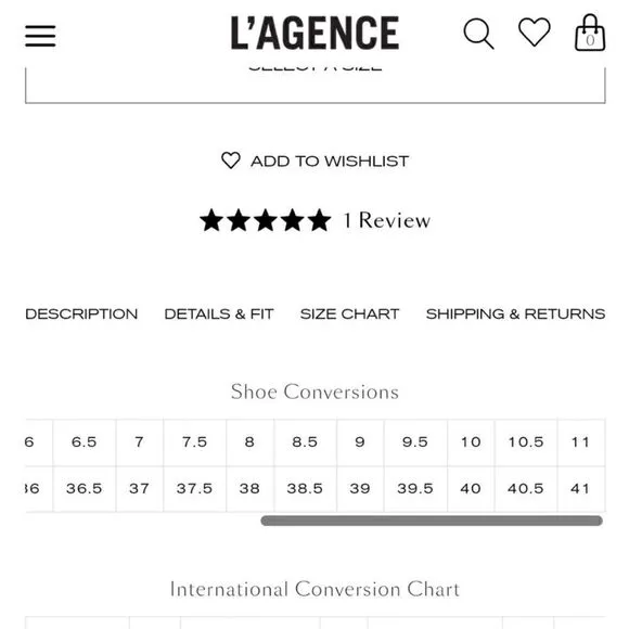 New L'AGENCE | Aimee Pointed Toe Heeled Bootie Size 9