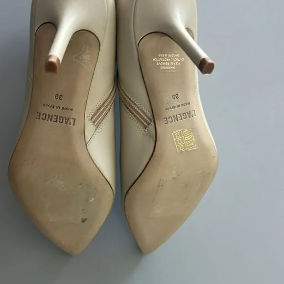 New L'AGENCE | Aimee Pointed Toe Heeled Bootie Size 9