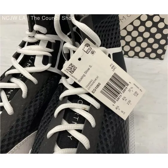 NIB Adidas X Stella McCartney Women’s Black/White Boxing Shoes -6