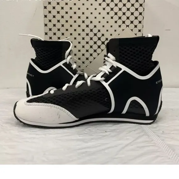 NIB Adidas X Stella McCartney Women’s Black/White Boxing Shoes -6