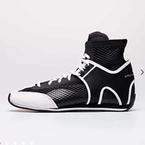 NIB Adidas X Stella McCartney Women’s Black/White Boxing Shoes -6