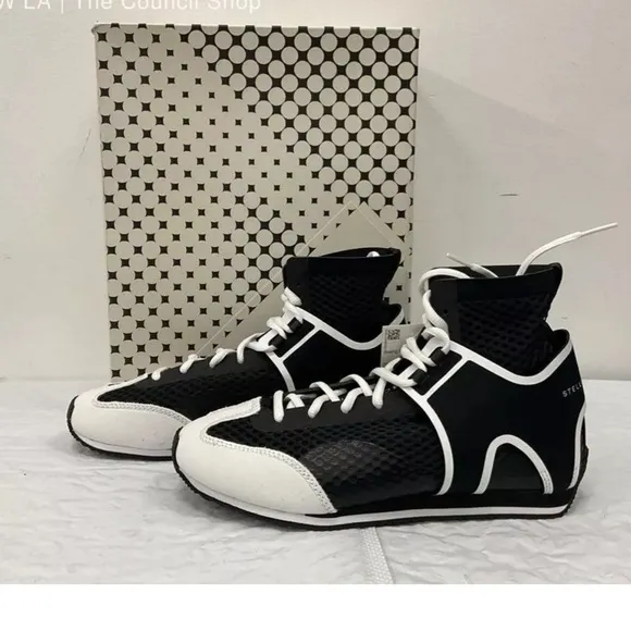 NIB Adidas X Stella McCartney Women’s Black/White Boxing Shoes -6