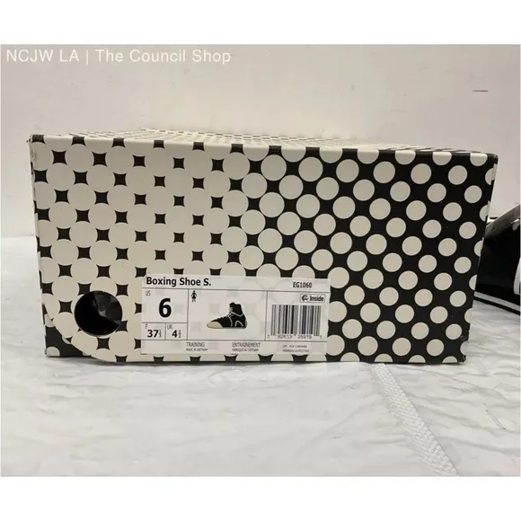 NIB Adidas X Stella McCartney Women’s Black/White Boxing Shoes -6
