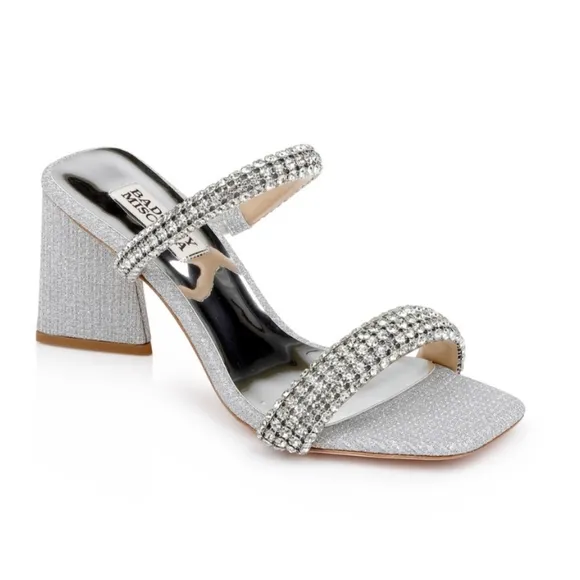 NIB Badgley Mischka 'Frankie' Heeled Sandal, Size 8.5